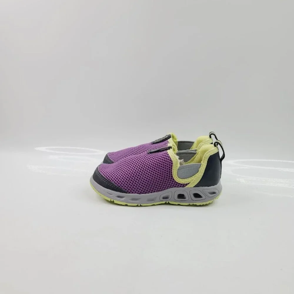 Columbia Girl's Purple Moccaswim BC1092-578 Mesh Casual Water Shoes‎ Size 11